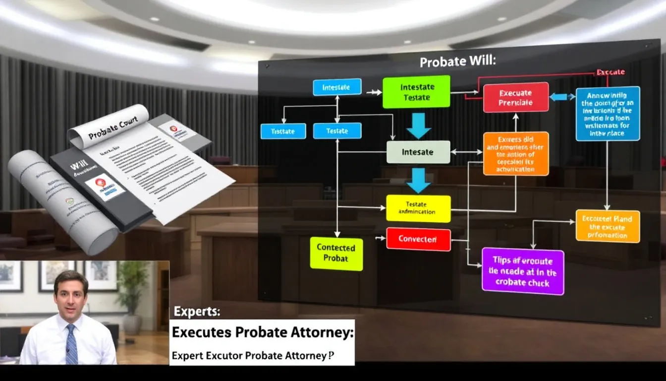 Navigating the probate court system.